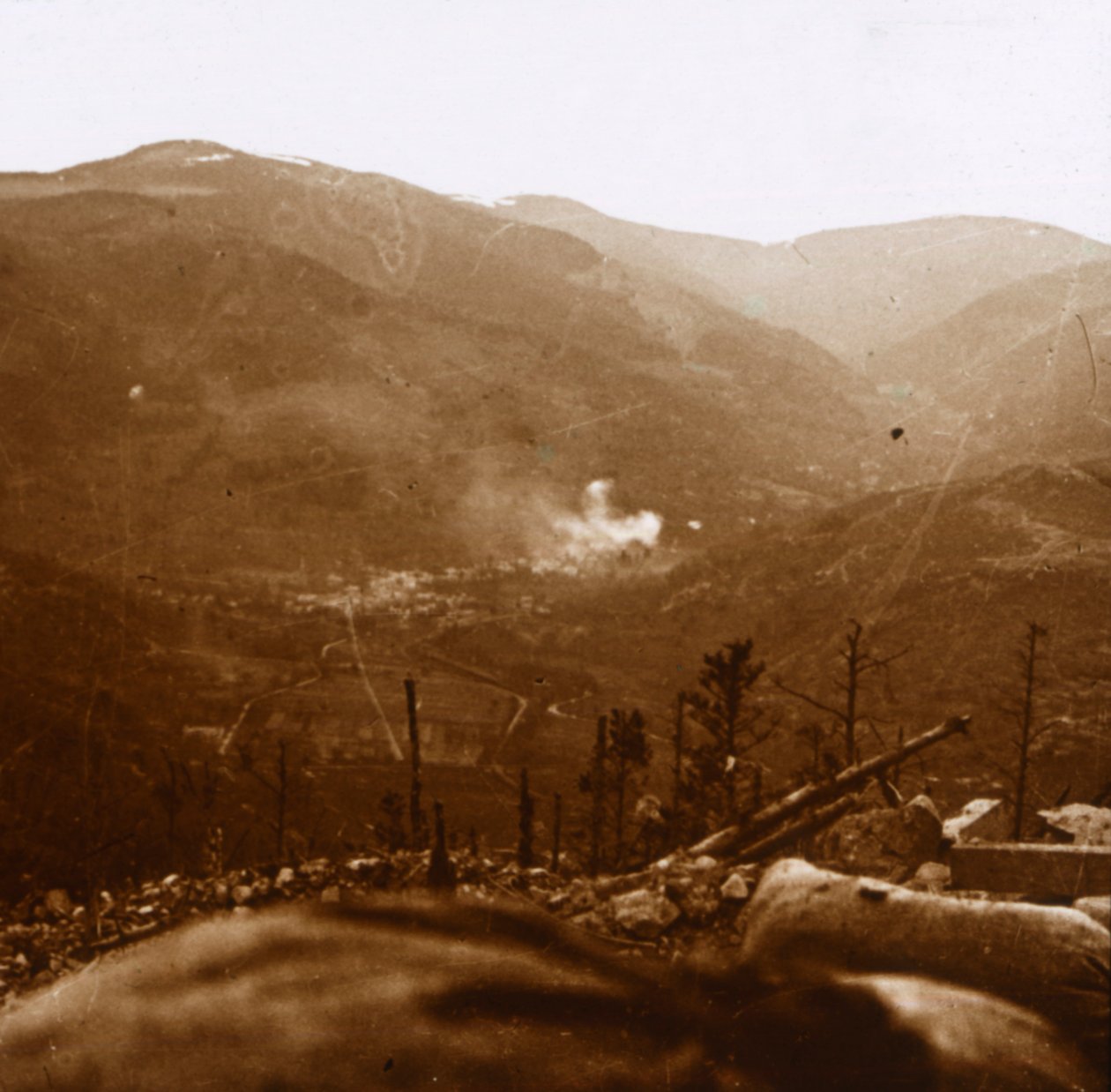 法国北部Metzeral的轰炸机，c1914-c1918 作者 不明