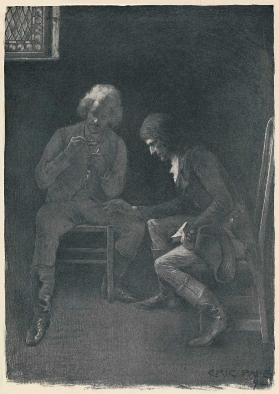 Bonaparte Pawning他的手表，1792年，1896年。 作者 不明