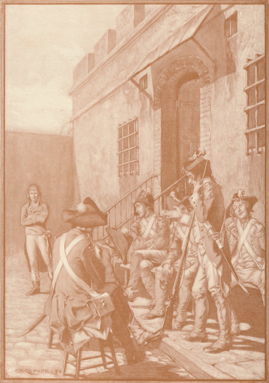 波拿巴遭到逮捕，1794年8月，1896年 作者 不明