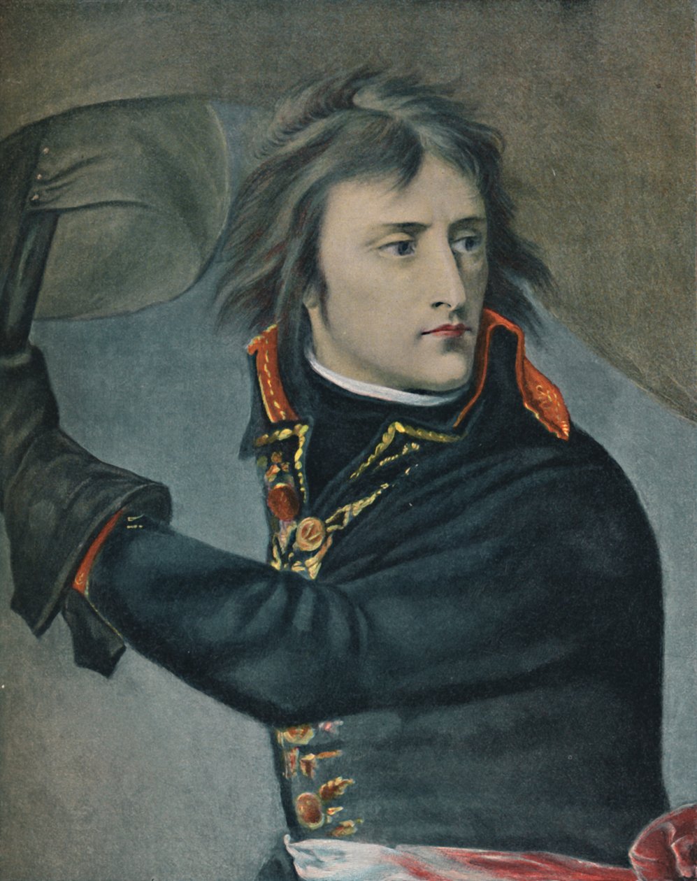 Bonaparte at Arcole，1797年，1896年 作者 不明