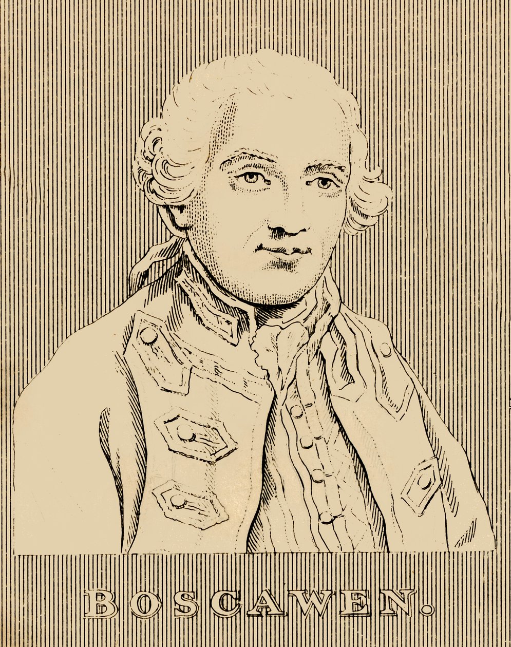 Boscawen，1711-1761年，1830年。 作者 不明