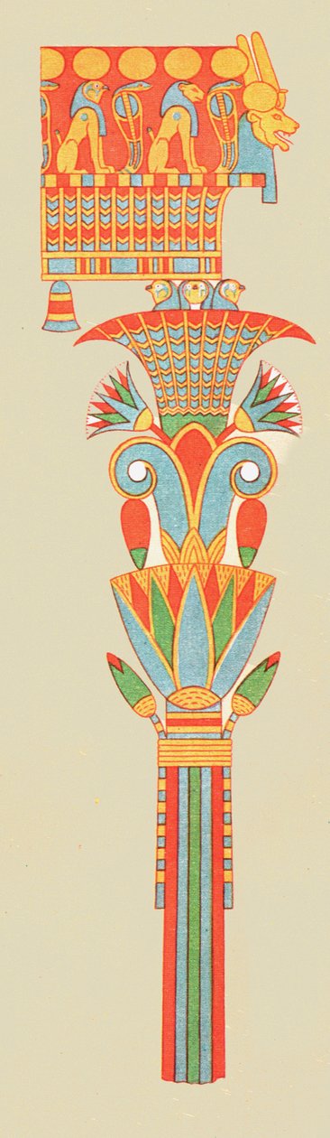 花束资本，埃及底比斯，1928年。 作者 不明
