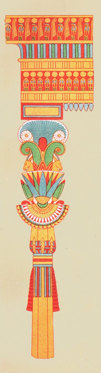 花束资本，埃及底比斯，1928年。 作者 不明