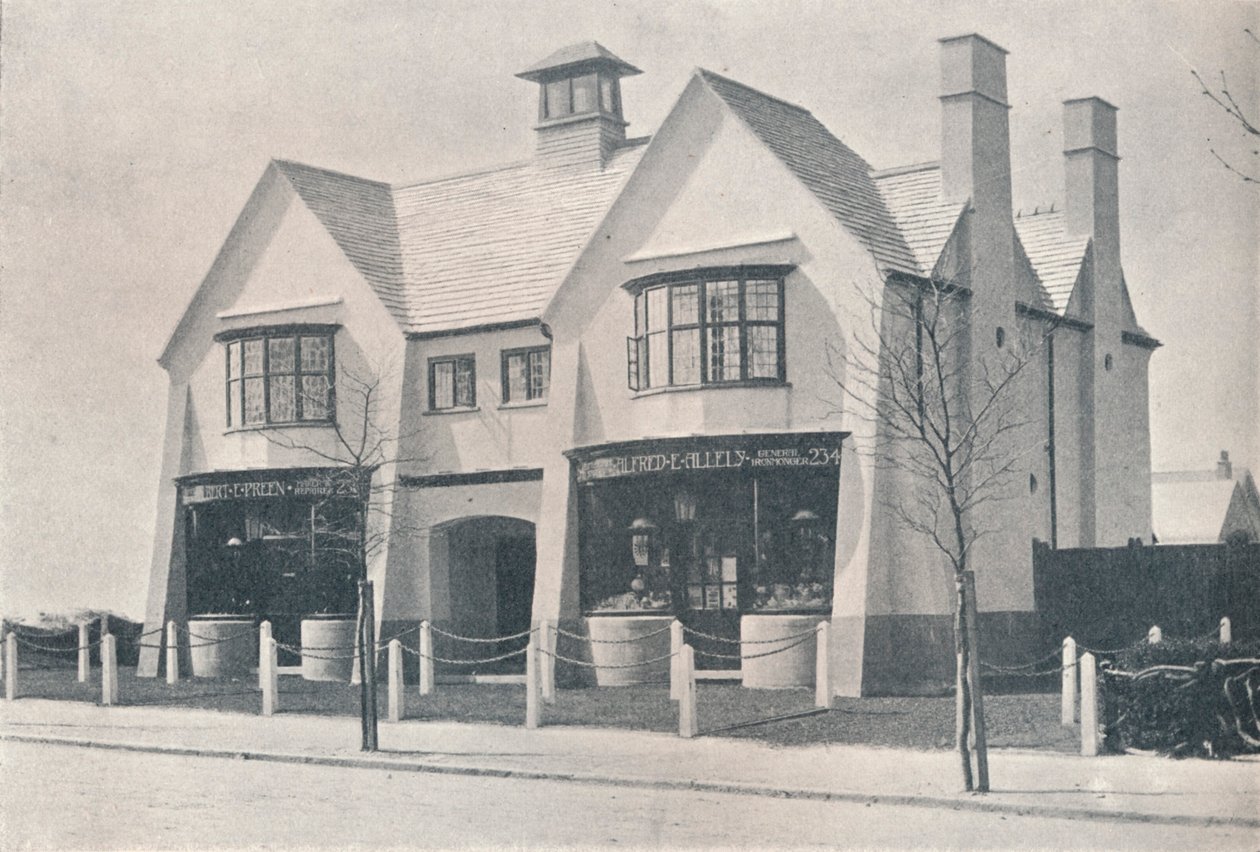 Bournville：WA Harvey的两个乡村商店，c1900 1901-1902 作者 不明