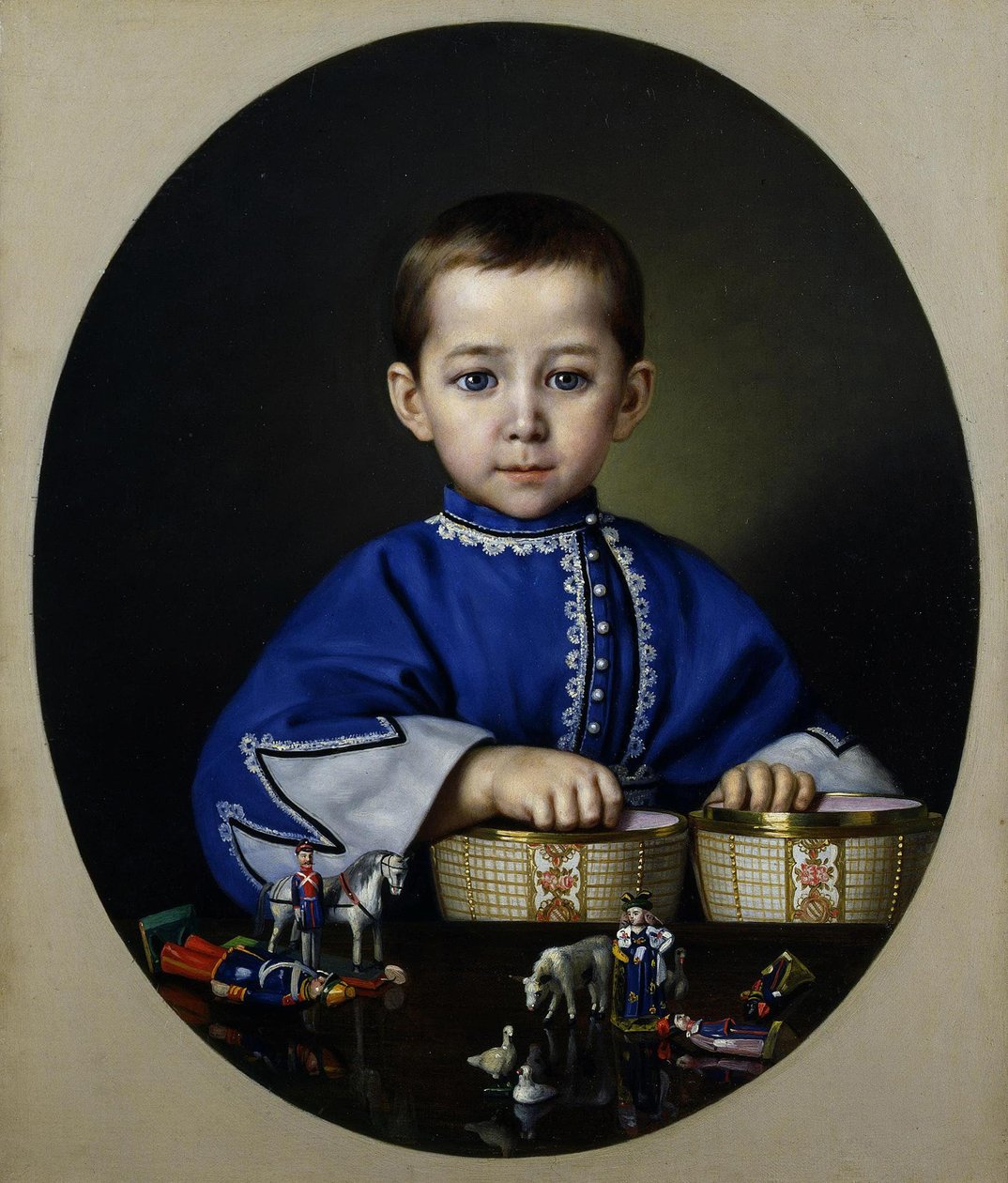 特里科夫家族的男孩，1870年代至1880年代 作者 不明
