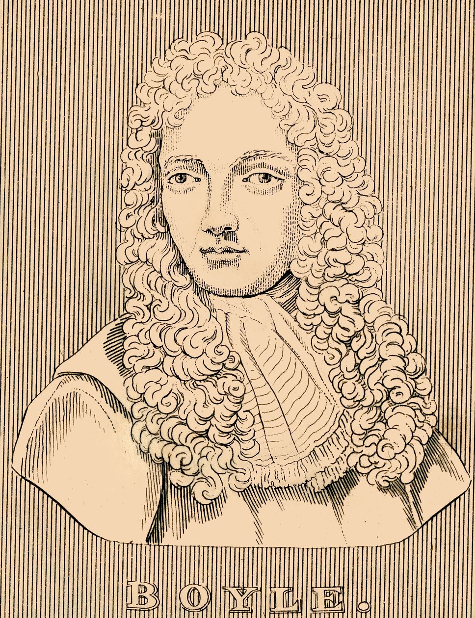 博伊尔（Boyle），1627-1691，1830年。 作者 不明