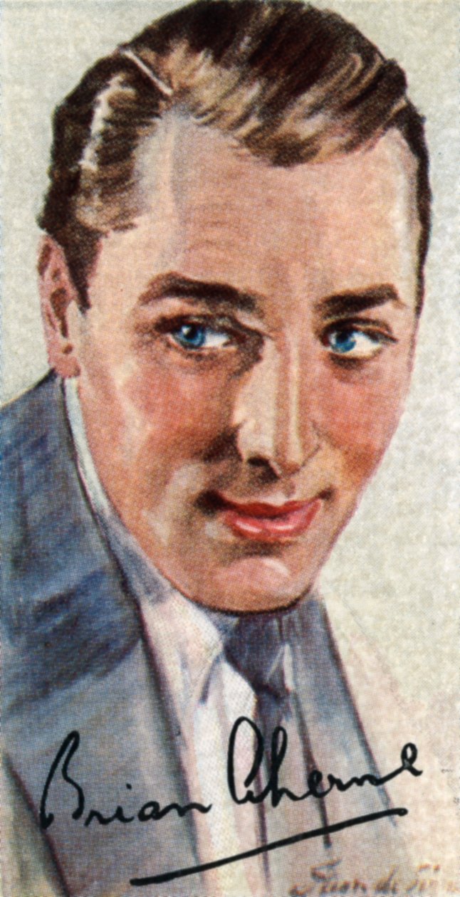布莱恩·阿赫恩（Brian Aherne），1902-1986年，英国电影演员，在20世纪的好莱坞大获成功 作者 不明