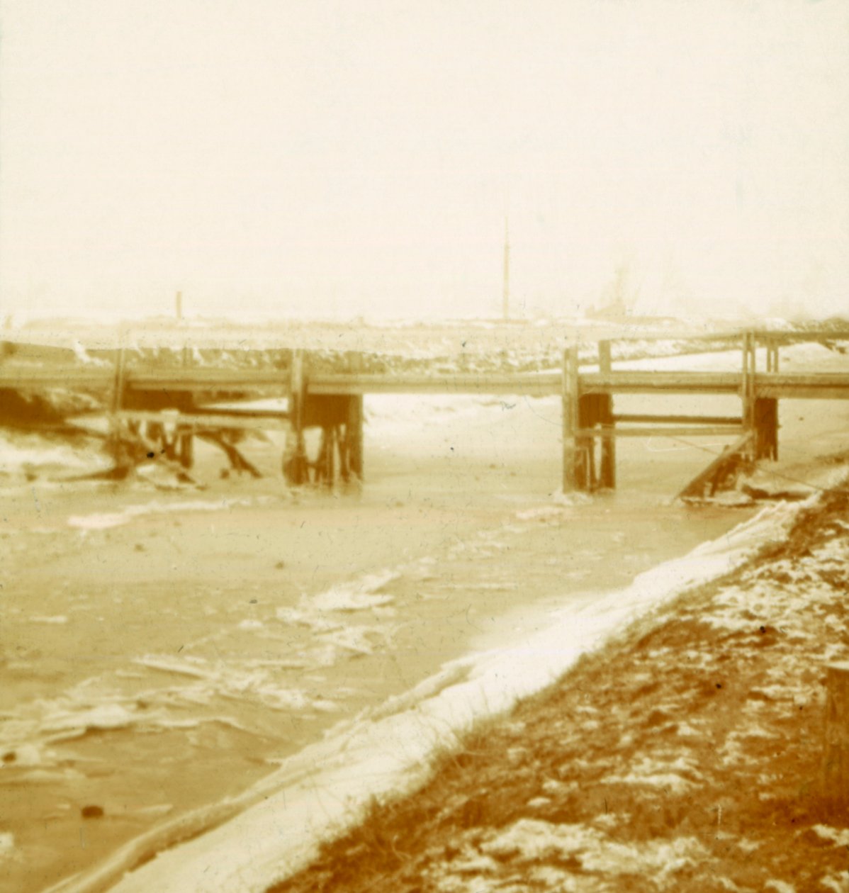 比利时法兰德斯，波珀林格的桥，c1914-c1918 作者 不明