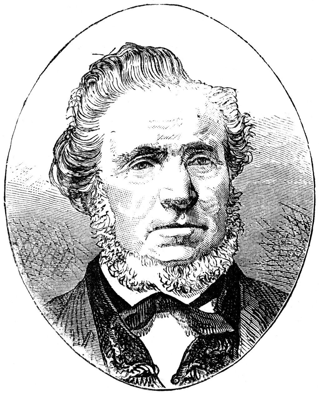 杨百翰（Brigham Young），美国摩门教领袖，c1880 作者 不明