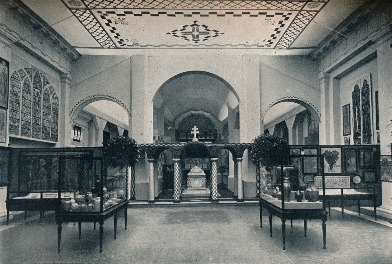 英国手工艺品部，根特国际展览会，1913年。 作者 不明