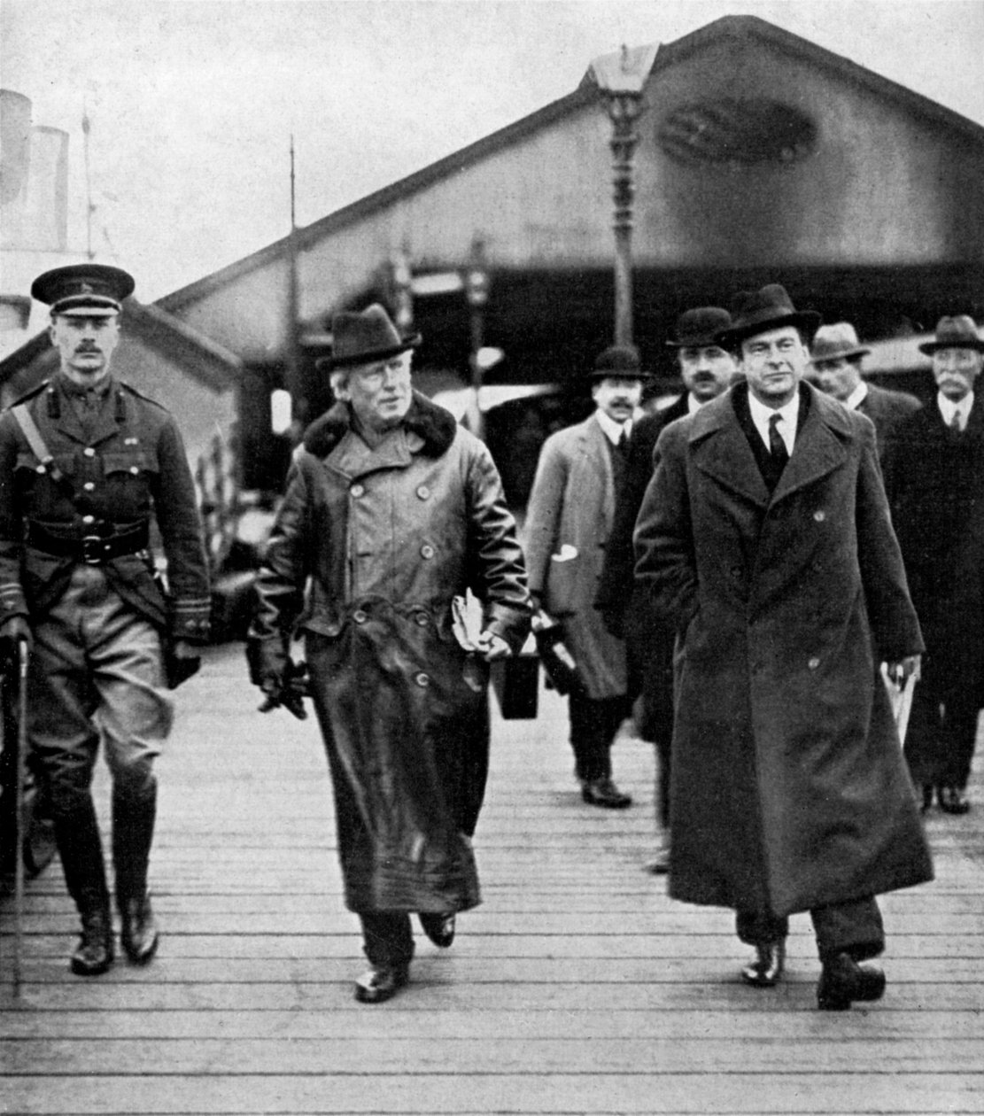英国首相赫伯特·阿斯奎斯（Herbert Asquith）于1914年访问爱尔兰，1951年 作者 不明
