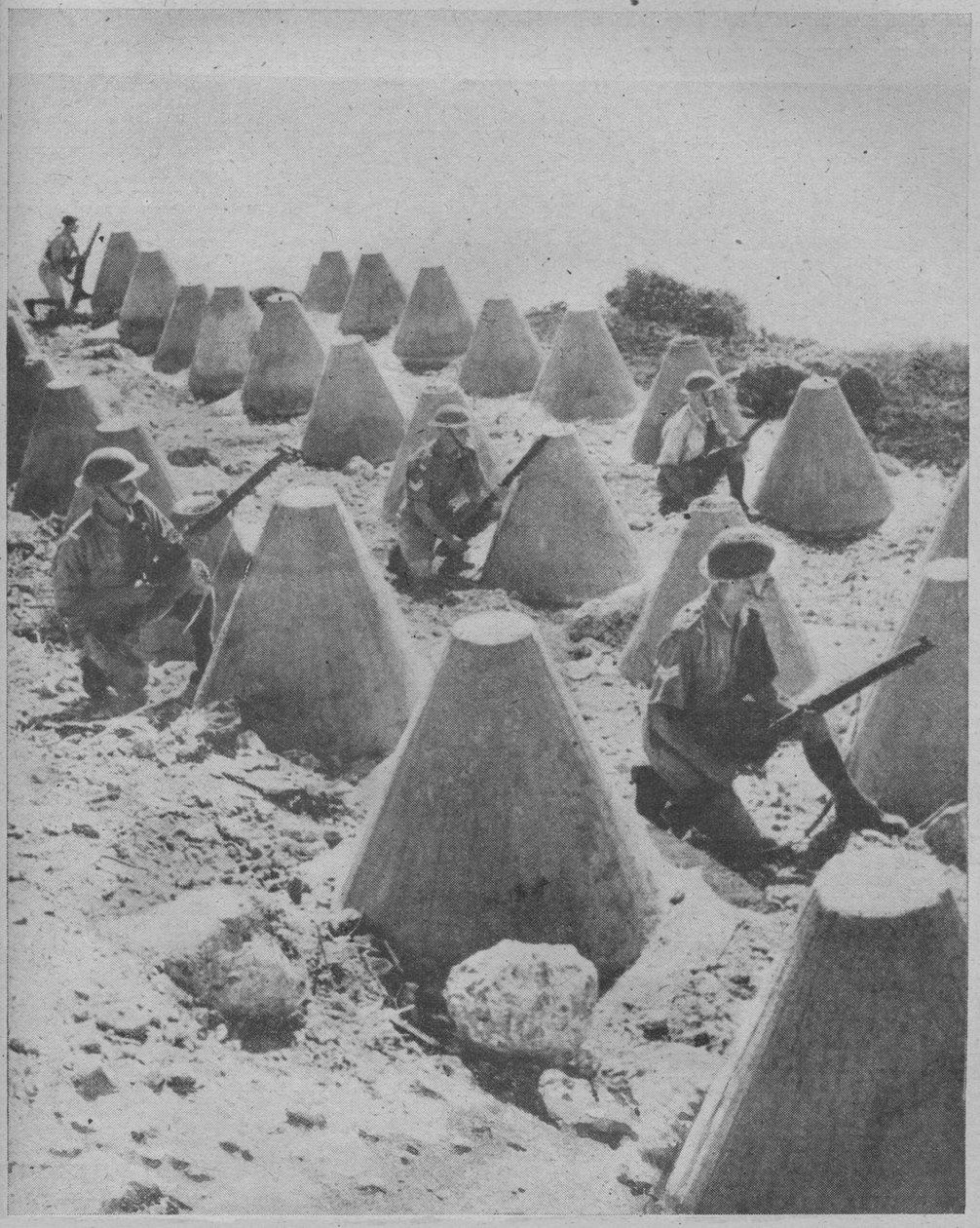 1941年在叙利亚的英军。 作者 不明