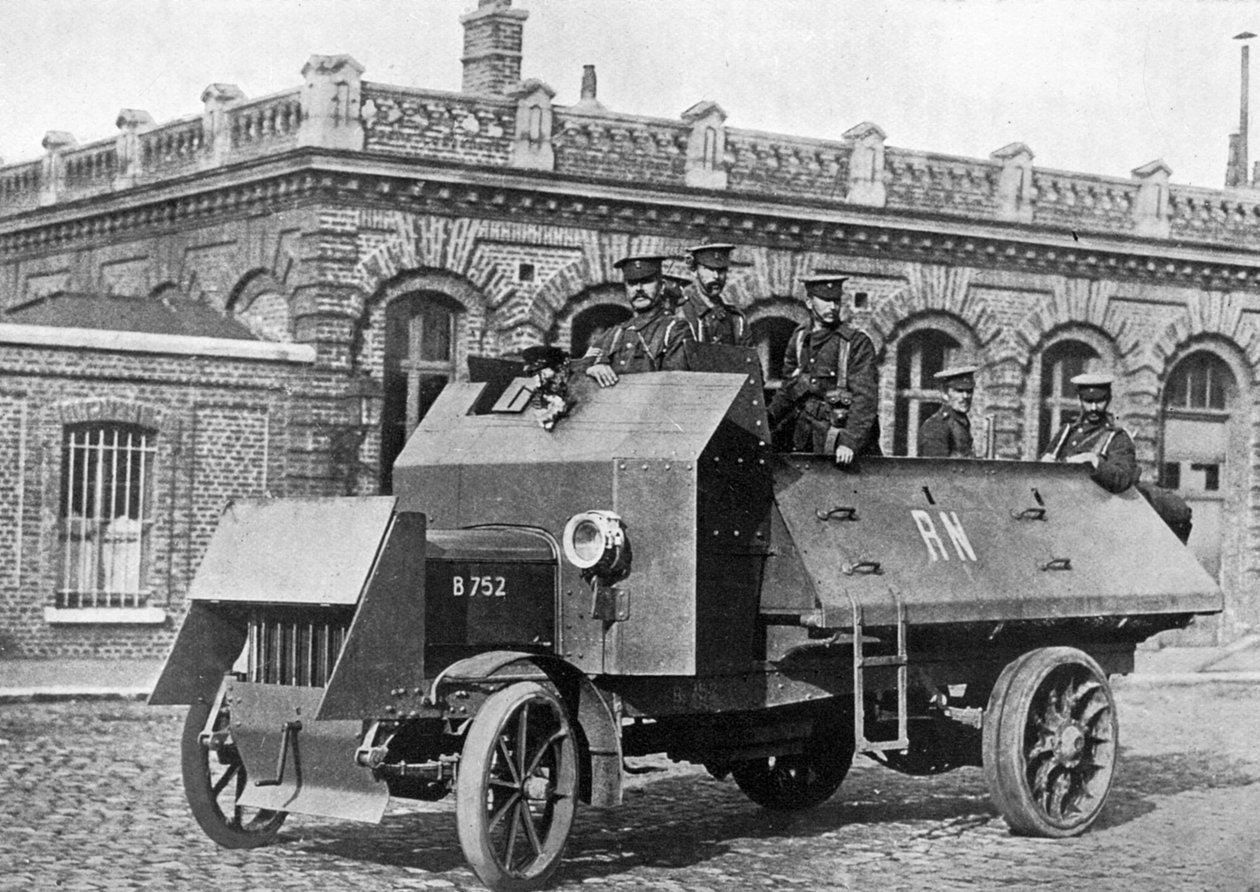 英国装甲车，第一次世界大战，1914-1918年，c1920 作者 不明