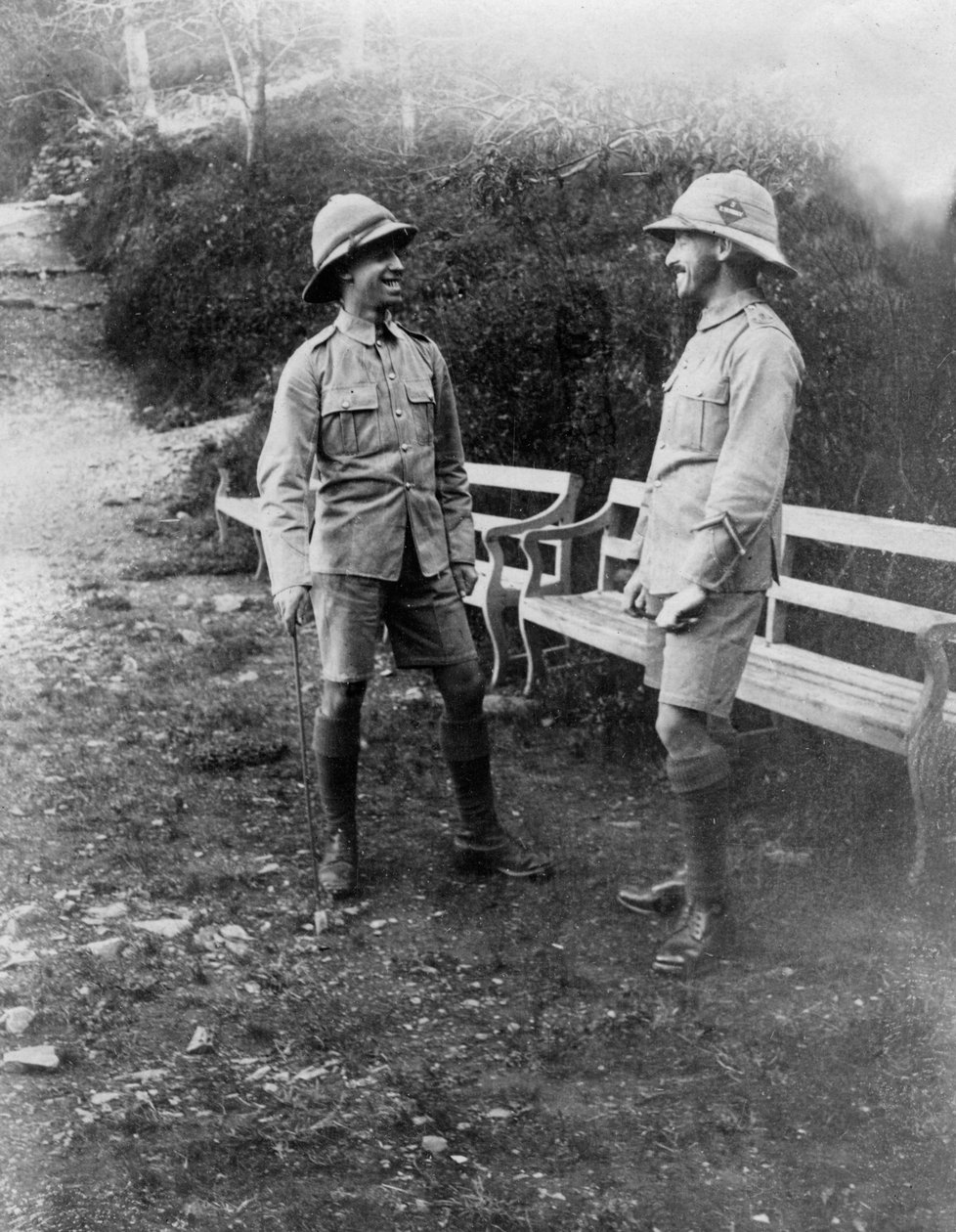 英国士兵，印度恰克拉塔，1917年 作者 不明