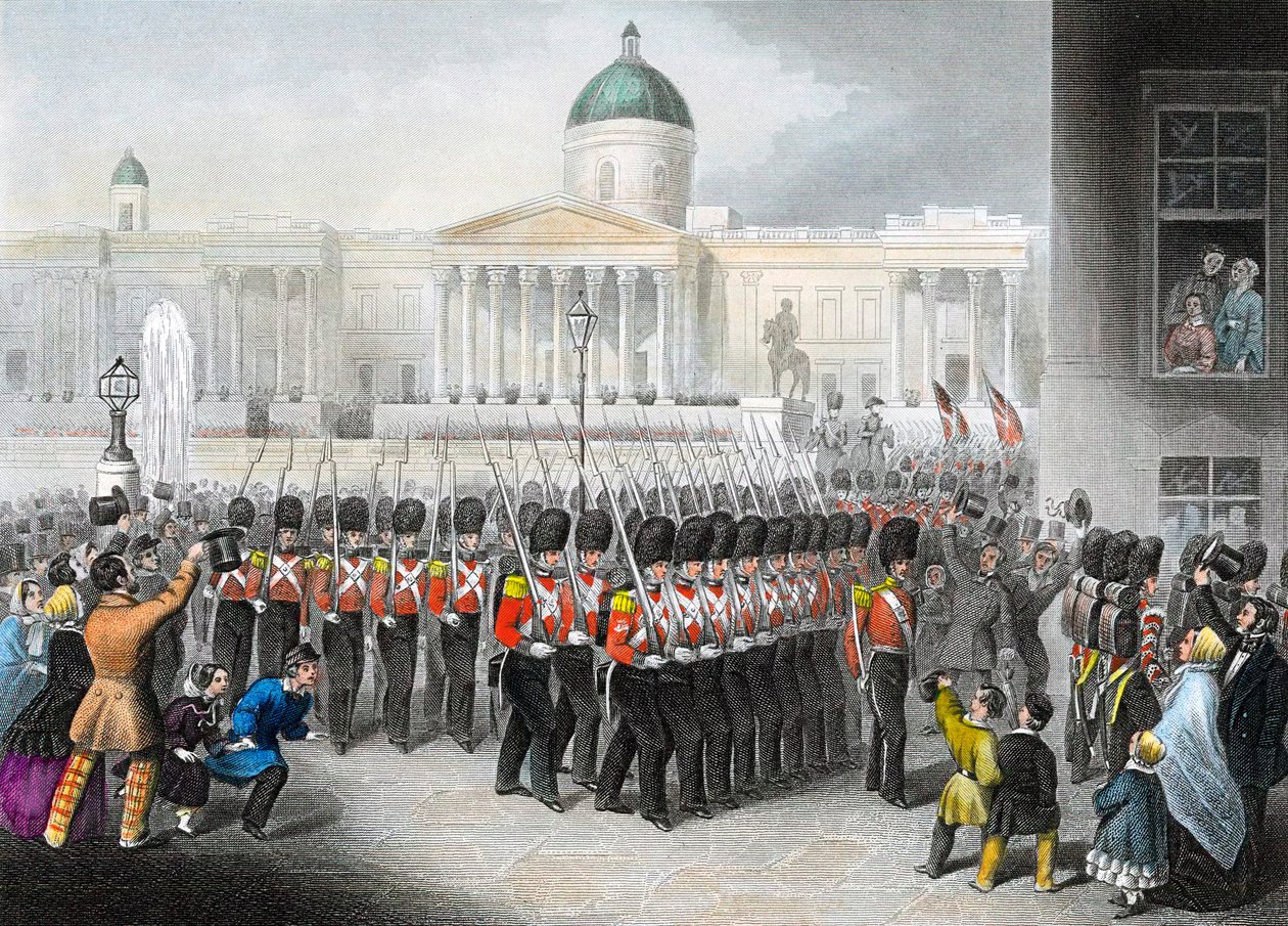 前往克里米亚战争的俄土战争的英军士兵1853-1856年，c1860 作者 不明