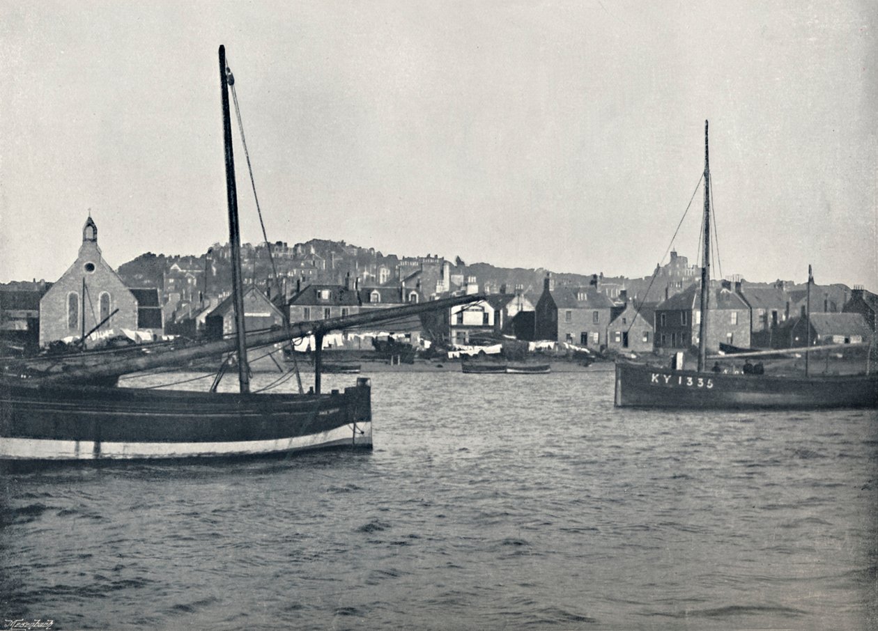 Broughty渡轮-河景，1895年 作者 不明