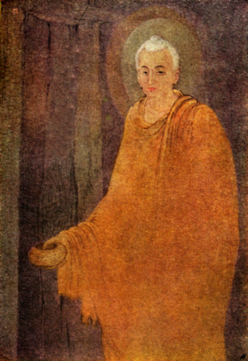 佛陀是修行者》，1920年。 作者 不明