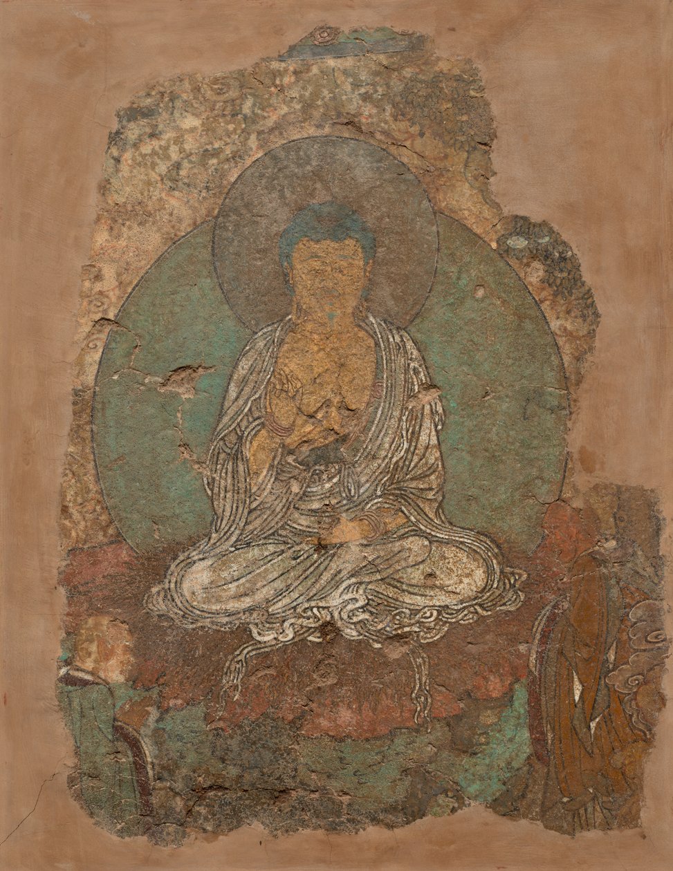 佛陀在传教的态度，618-1279。 作者 不明