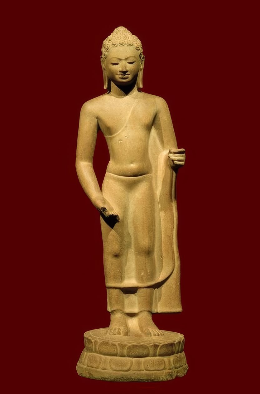 Buddha kambodschanisch, Prä-Angkor-Periode, 7. Jh. 作者 不明