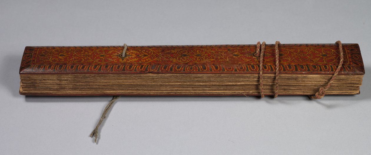 佛教手稿，c 1700。 作者 不明