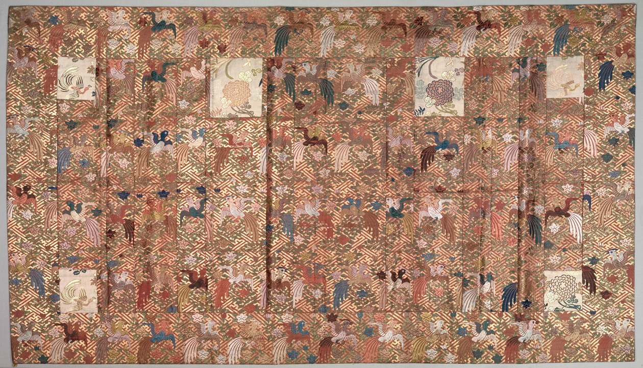 佛教神父长袍，1700-1800年代。 作者 不明