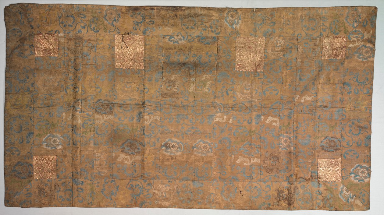 1800年代初期，佛教圣衣Kesa。 作者 不明