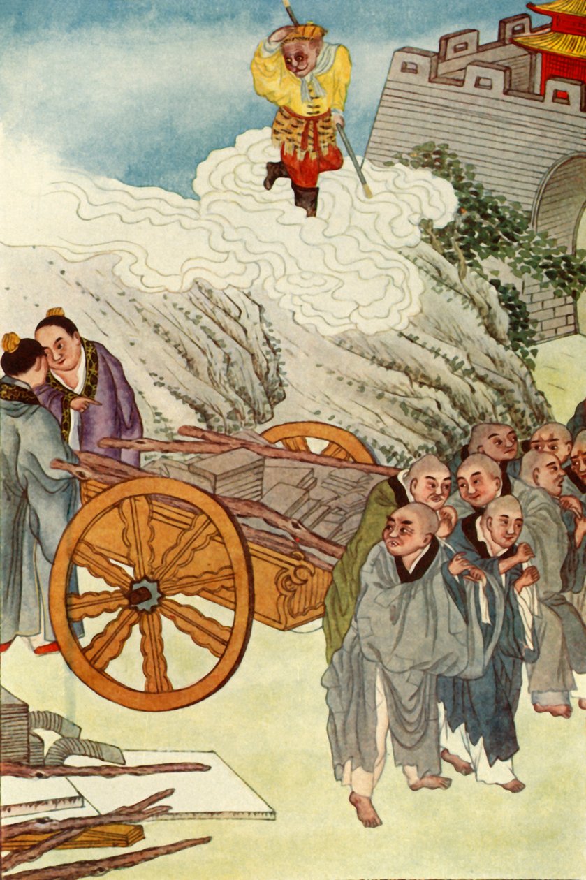 佛教徒在慢车之乡做奴隶》，1922年。 作者 不明