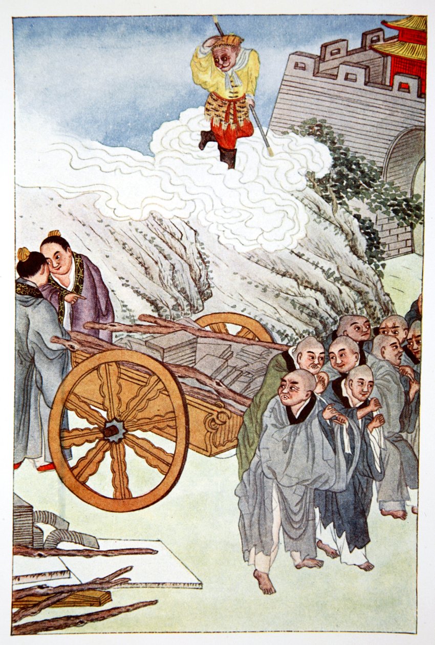 佛教徒在慢车之乡做奴隶》，1922年 作者 不明
