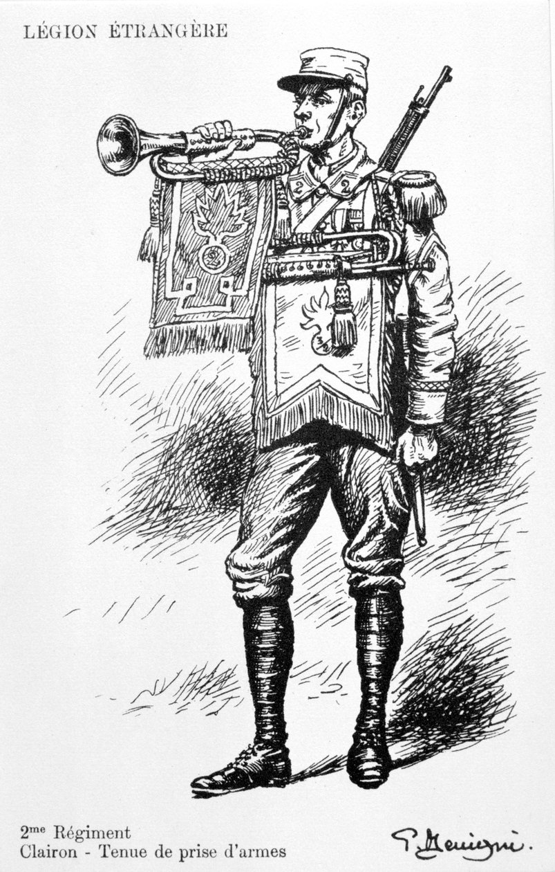 Bugler，20世纪法国外籍军团第二团 作者 不明