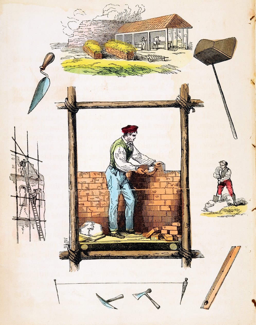 建筑贸易，c1845 作者 不明