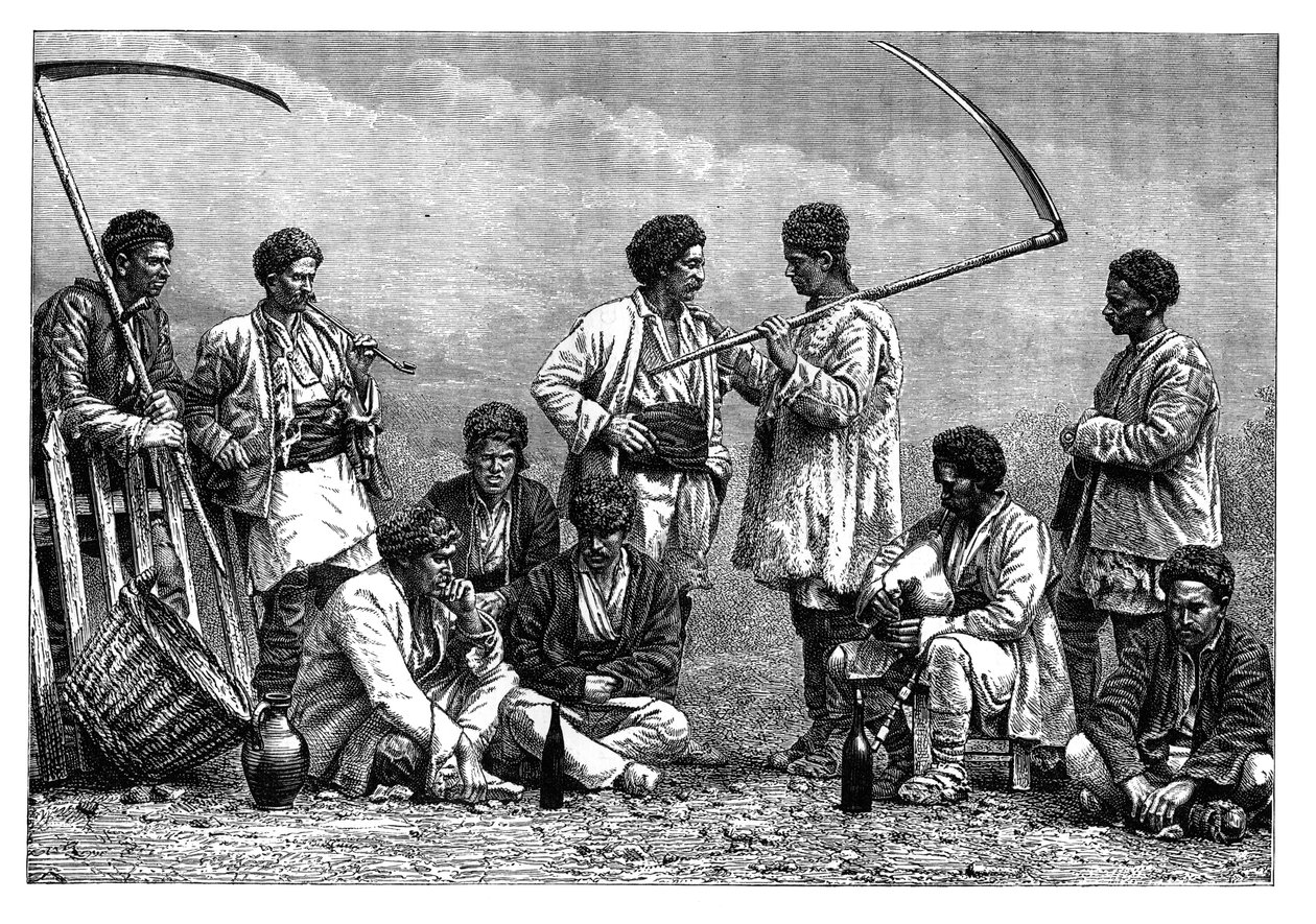 保加利亚农民，c1890 作者 不明