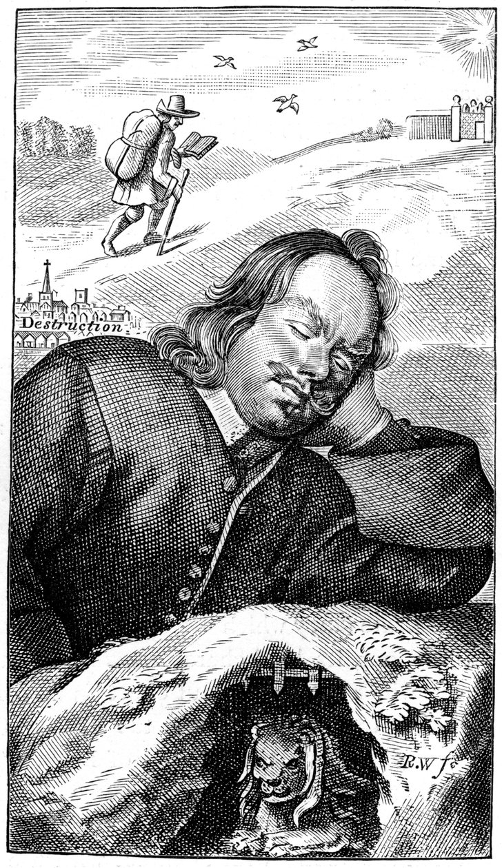 Bunyans Dream，1680年，1893年 作者 不明