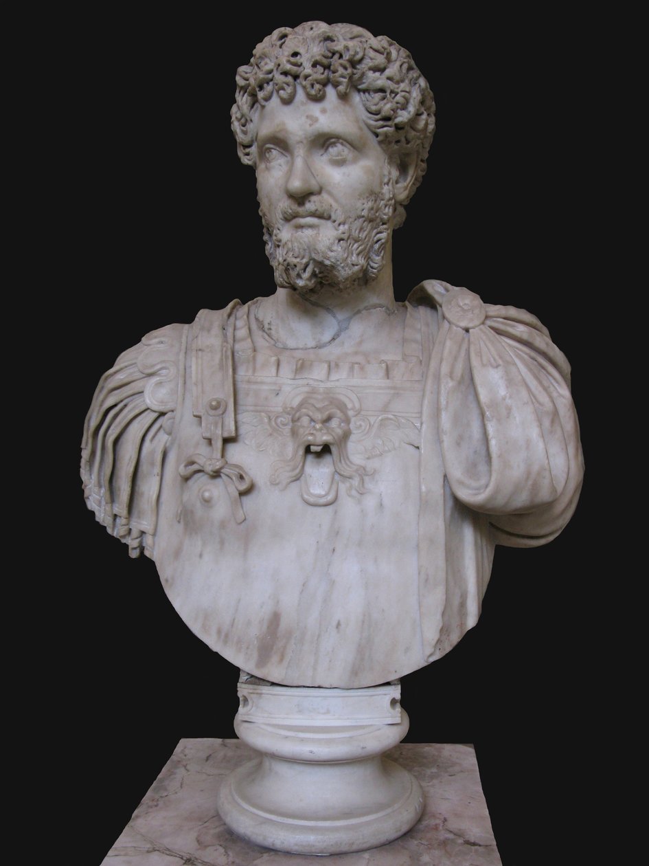 Sepcenius Severus的半身像，第3个岑。广告 作者 不明