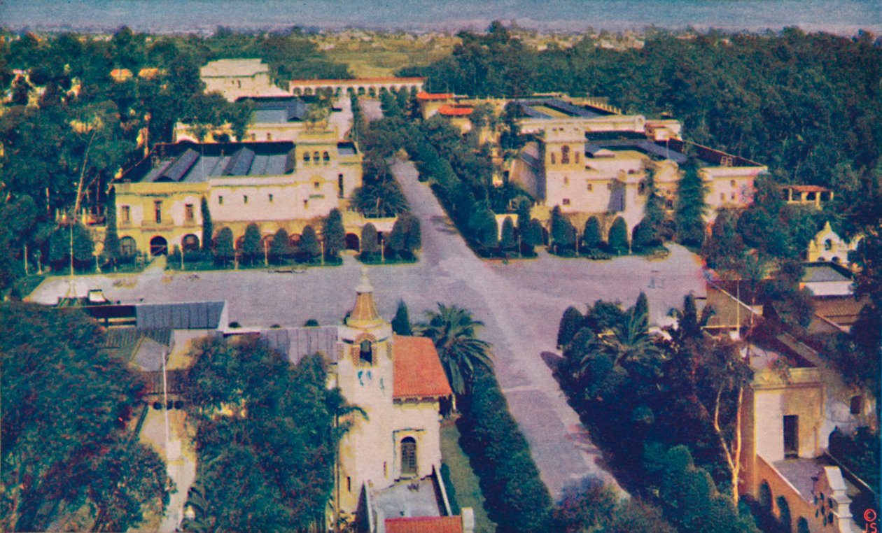 世界咖啡馆和Casa del Rey Moro，1935年 作者 不明