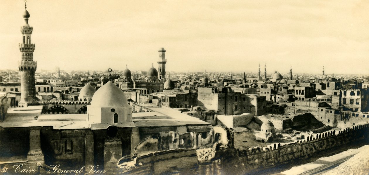 开罗-一般视图，c1918-c1939。 作者 不明