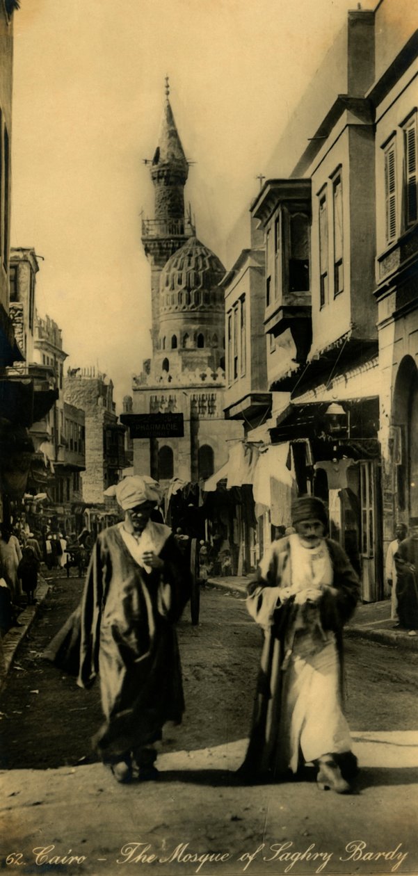 开罗-Saghry Bardy清真寺，c1918-c1939。 作者 不明