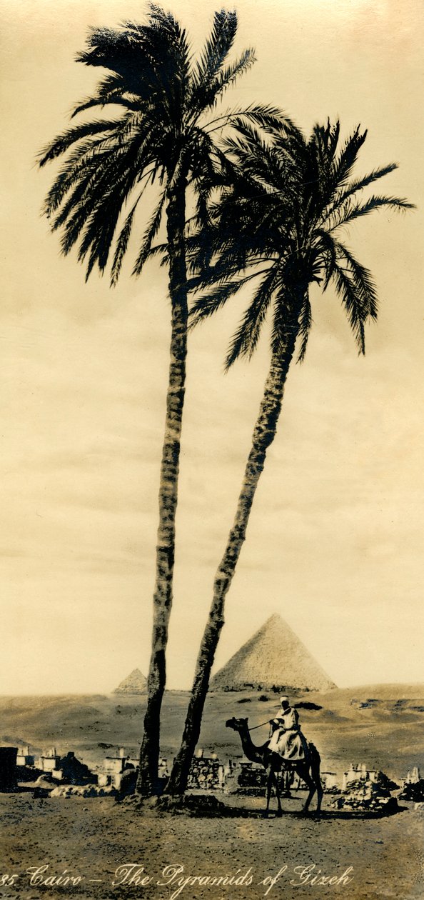 开罗-基尔西金字塔，c1918-c1939。 作者 不明