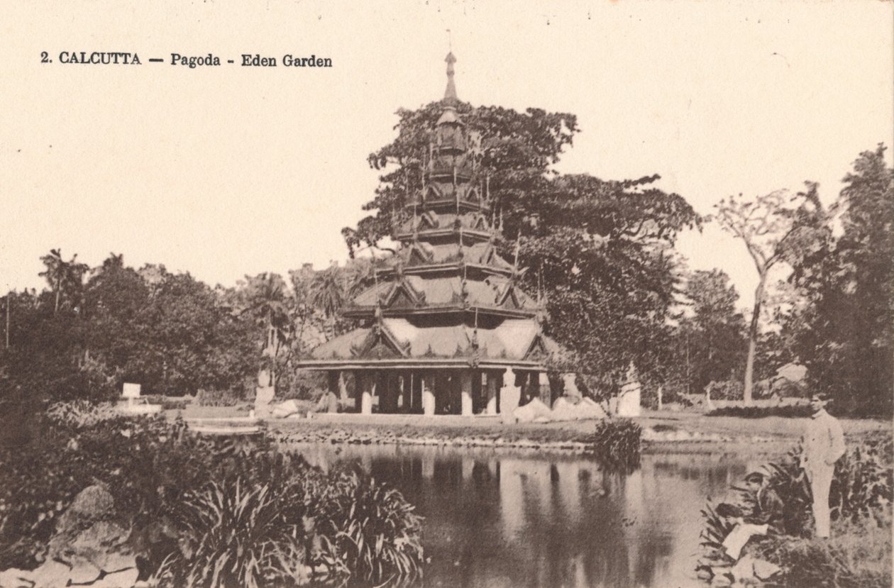 加尔各答-宝塔-伊甸园，c1900 作者 不明