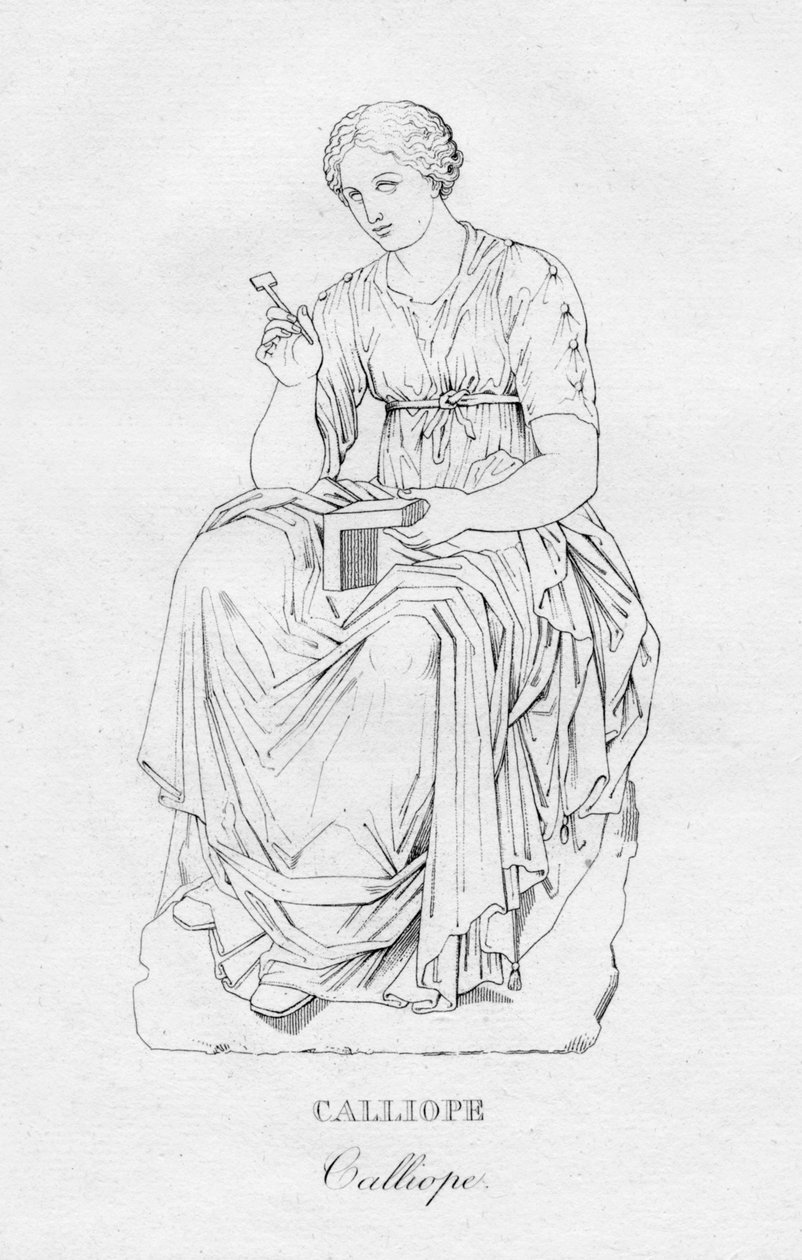 卡里奥佩，c1850 作者 不明
