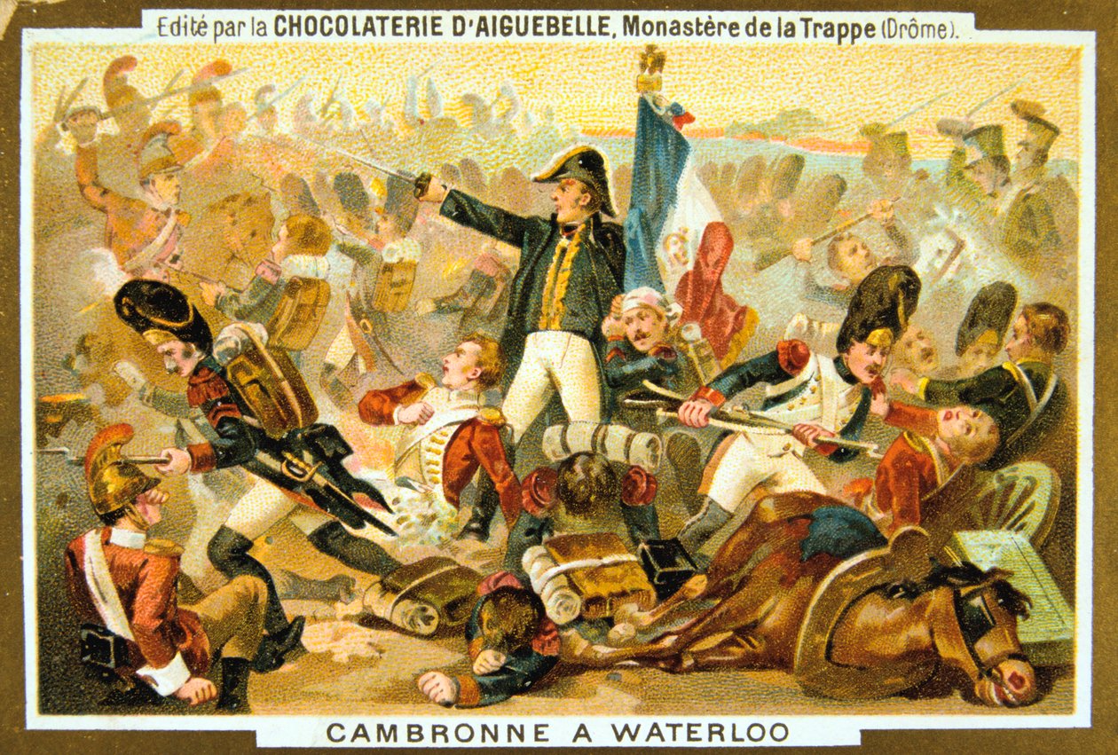 坎布罗纳（Cambronne），1915年1815年6月18日在滑铁卢战役中 作者 不明