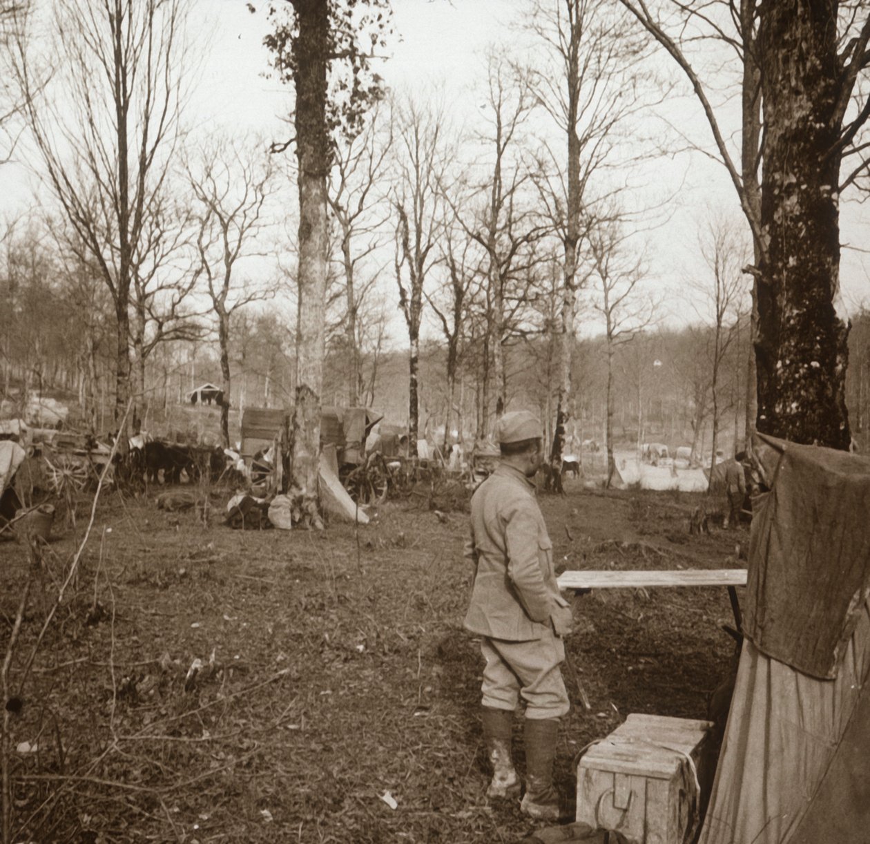 坎普（Camp），法国北部Genicourt，c1914-c1918 作者 不明