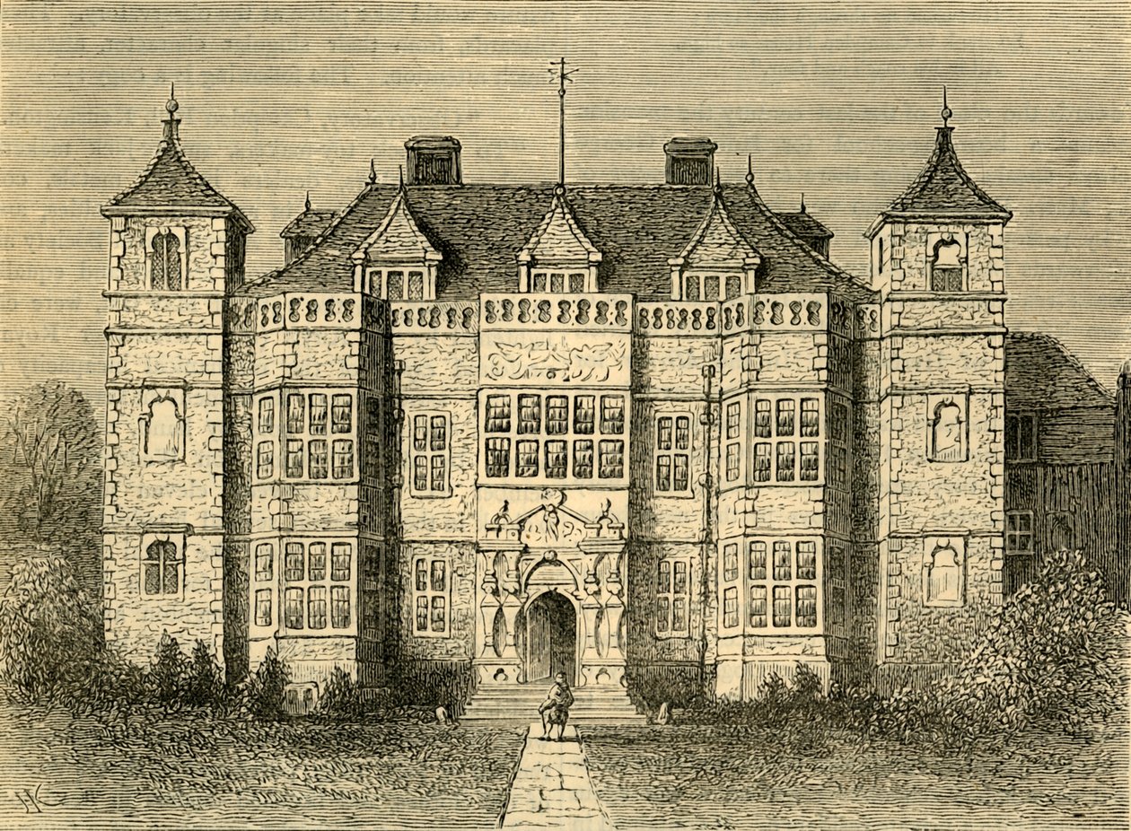 坎普登大厦，1720，c1876。 作者 不明