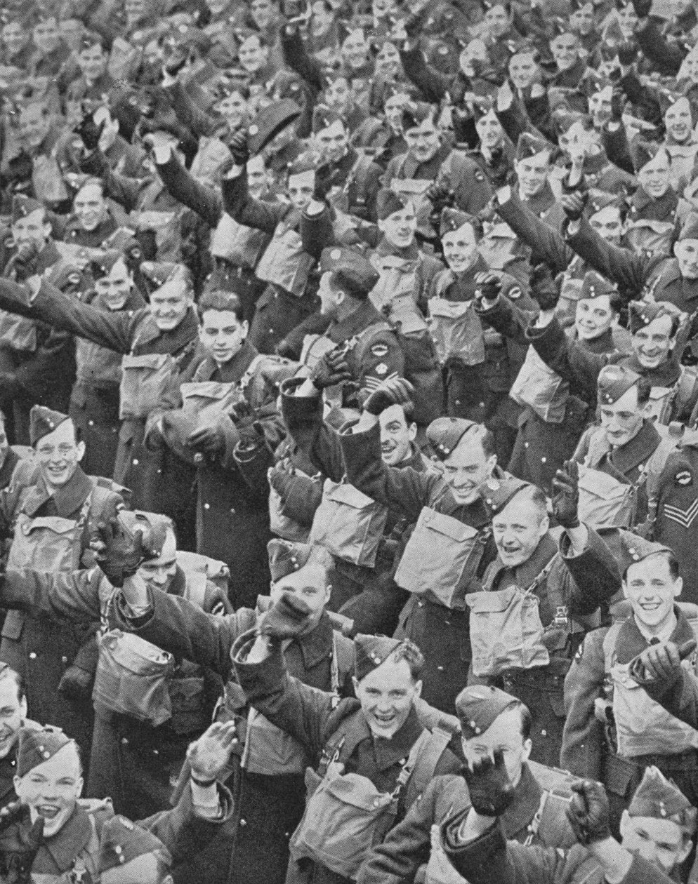 加拿大航空兵到达，1939年，1940年 作者 不明
