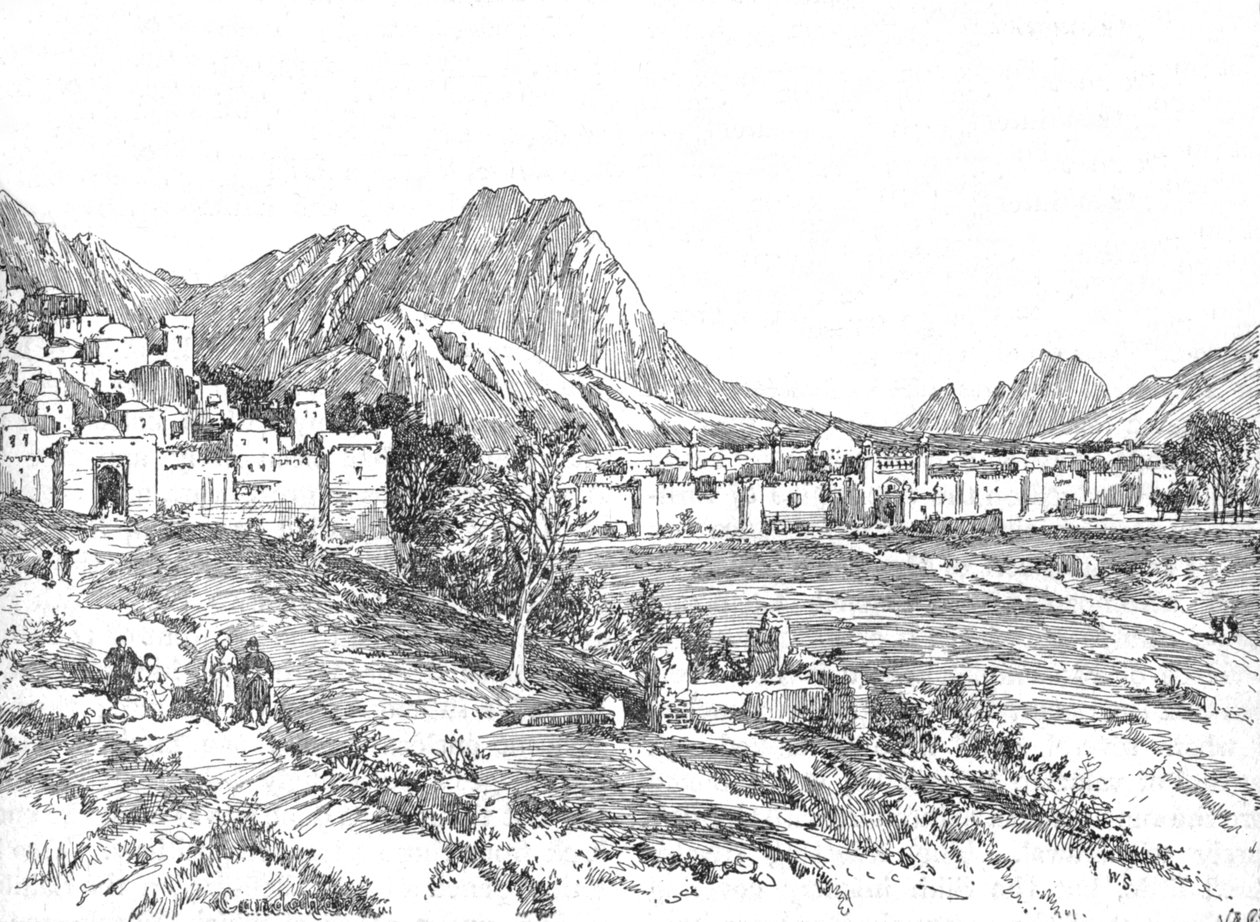 坎大哈，1902年 作者 不明