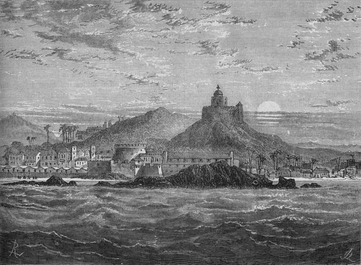 开普海岸城堡，c1880 作者 不明