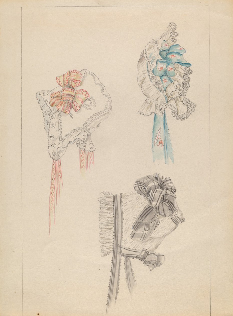 帽子，19351942。 作者 不明