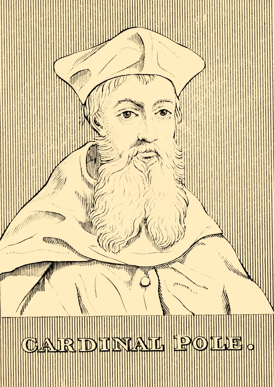 红衣主教极柱（1500-1558），1830年。 作者 不明
