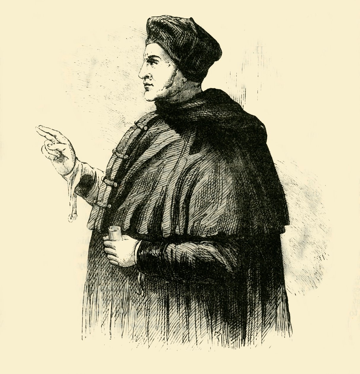 红衣主教沃尔西（Wolsey），c1500年代，1890年。 作者 不明