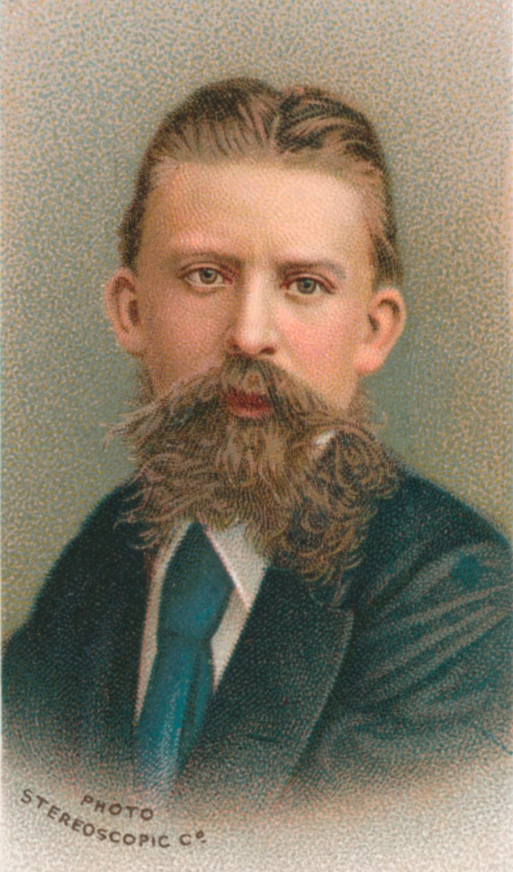 卡尔·罗莎（Carl Rosa 1842-1889），德国出生的音乐经纪人，1911年 作者 不明