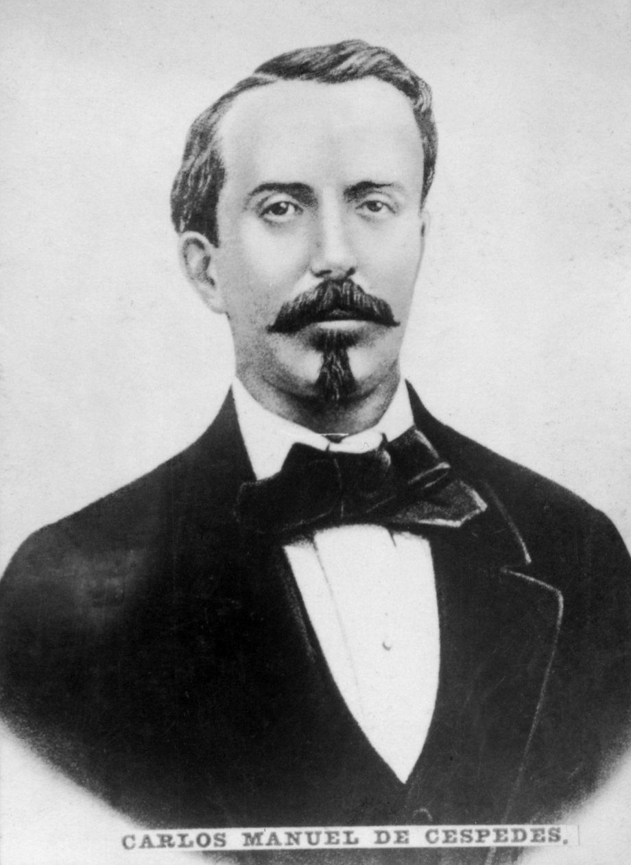卡洛斯·曼努埃尔·德·塞斯佩德斯（Carlos Manuel de Cespedes）1819-1874年，古巴共和国军械库总统，c1910年 作者 不明